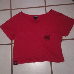 Red Crop Top